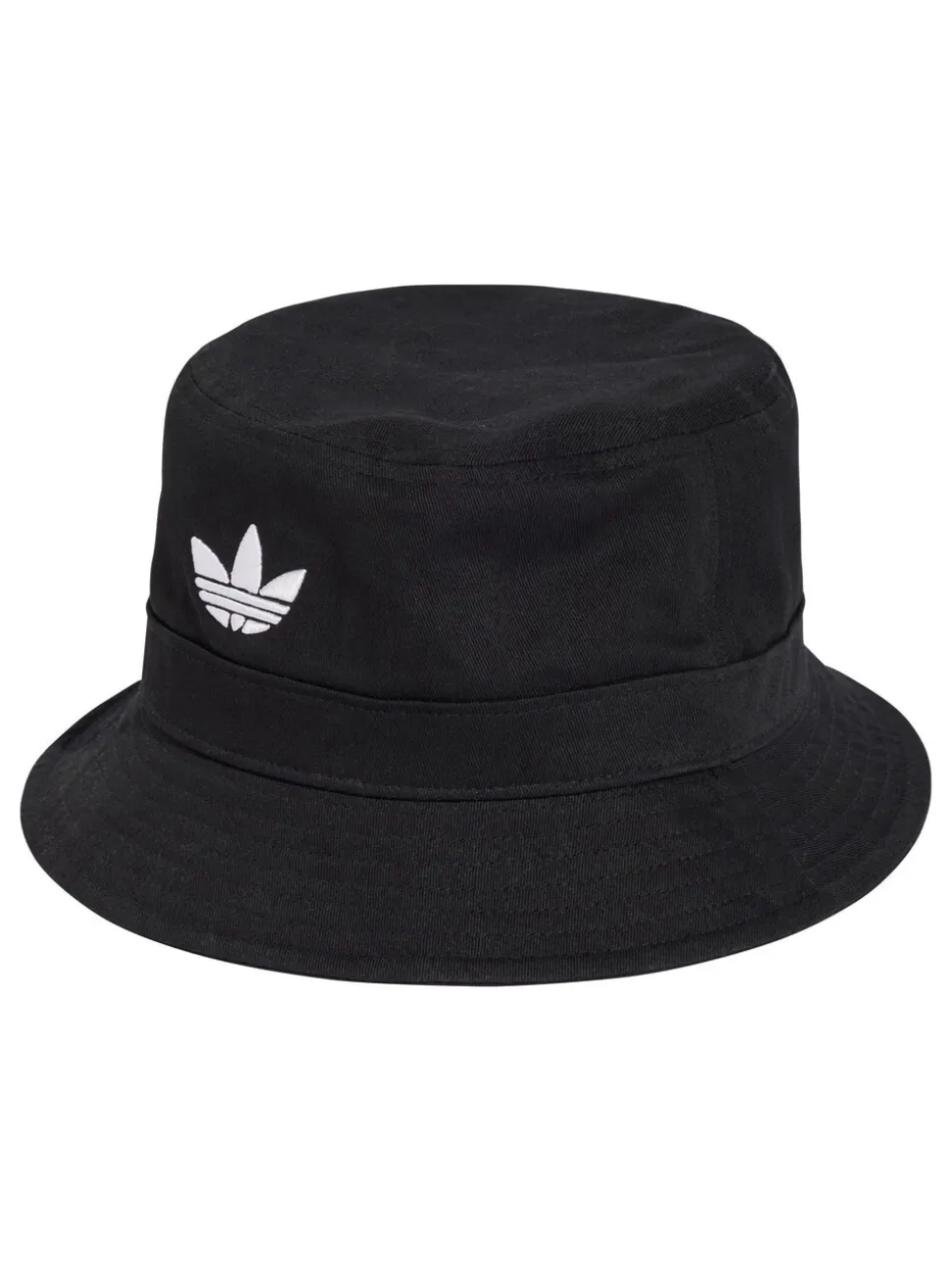 adidas Originals Black Black Trefoil 100% Cotton Bucket Hat
