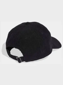 adidas Originals Black Corduroy Baseball Cap