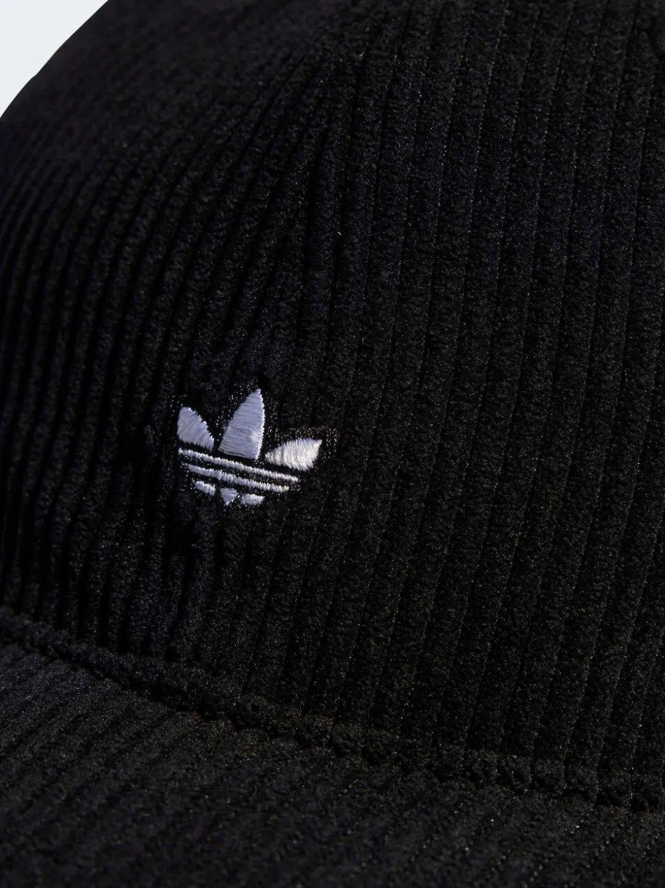 adidas Originals Black Corduroy Baseball Cap