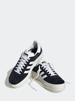 adidas Originals Black Dark Gazelle Bold W Trainers