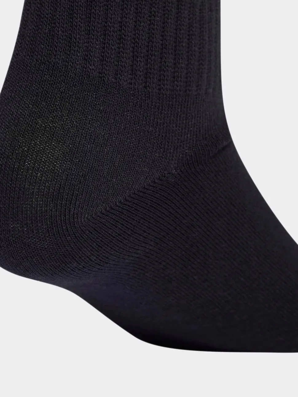 adidas Originals Black/Red Crew 3-Stripes Crew Socks 3 Pairs