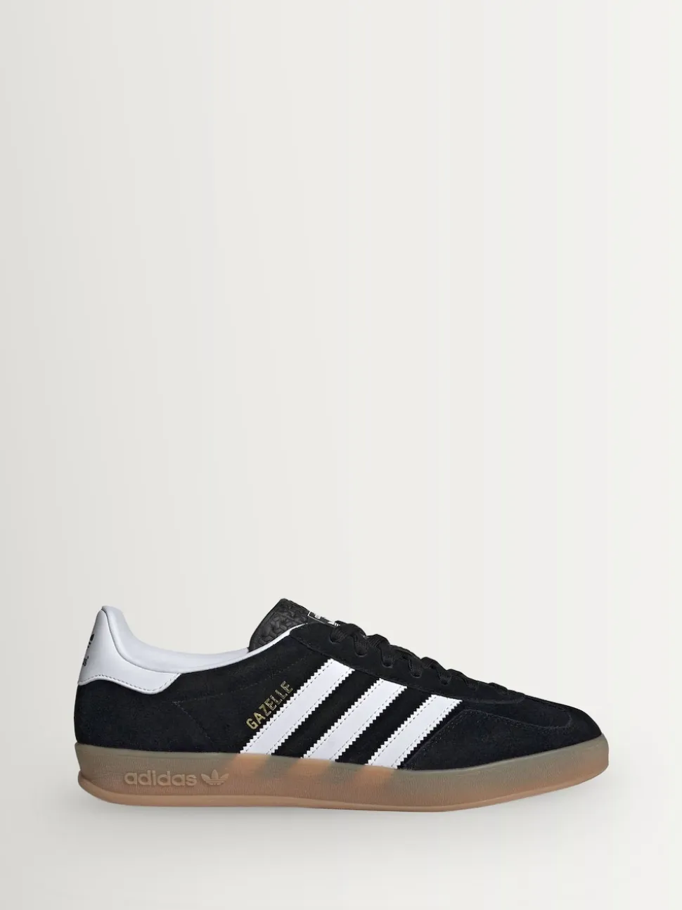 adidas Originals Black/White Gazelle Indoor Trainers