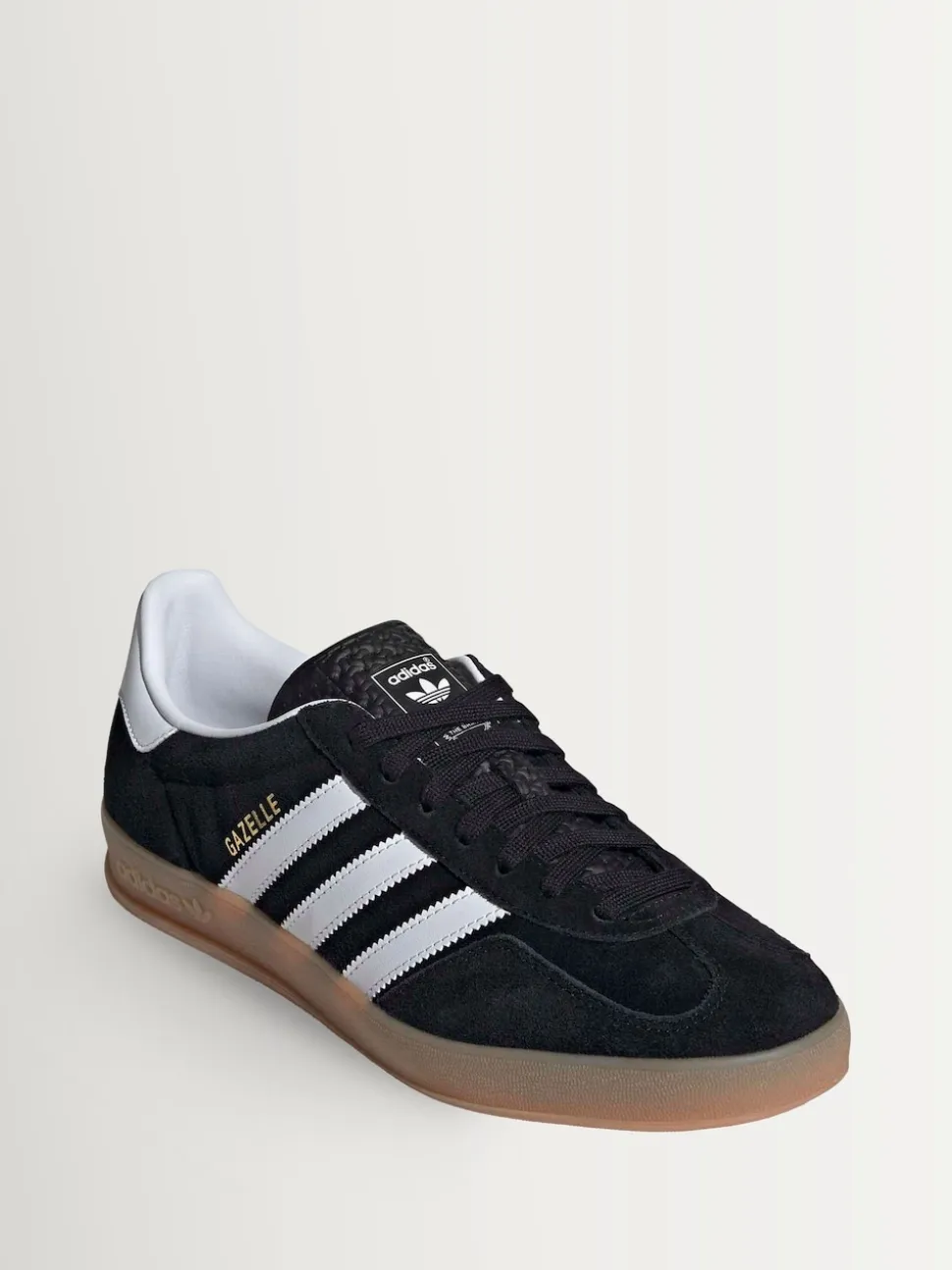 adidas Originals Black/White Gazelle Indoor Trainers