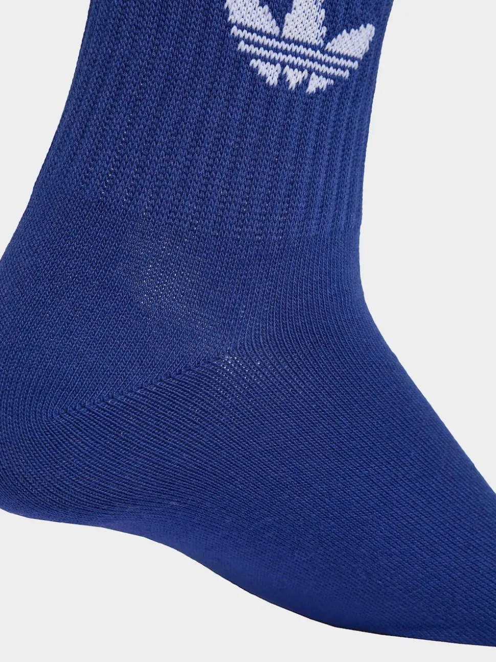 adidas Originals Blue/Green Crew 3-Stripes Crew Socks 3 Pairs