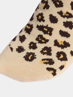 adidas Originals Brown Disney Cheetah Girls Leopard Print Crew Socks 2 Pack