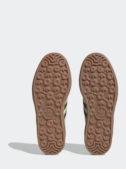 adidas Originals Brown/Green Gazelle Bold W Trainers