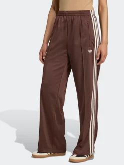 adidas Originals Brown/White Firebird Loose Track Pant Trousers