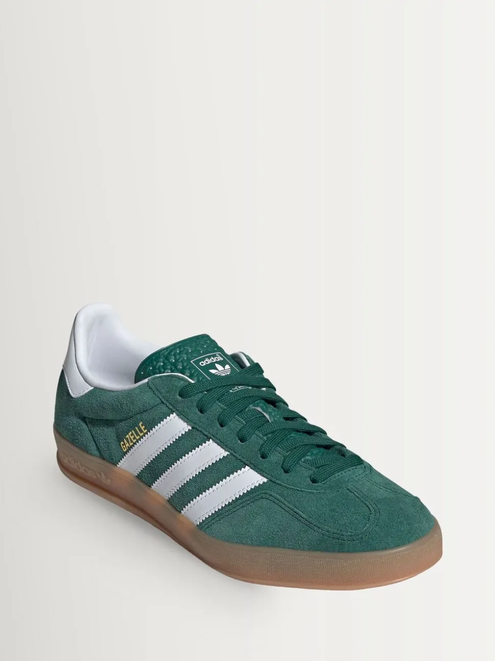 adidas Originals Green/White Gazelle Indoor Trainers