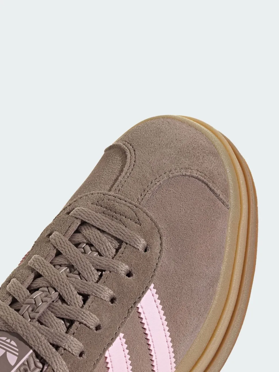 adidas Originals Light Brown Gazelle Bold W Trainers