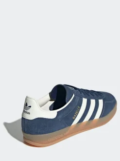 adidas Originals Navy/White Gazelle Indoor Trainers