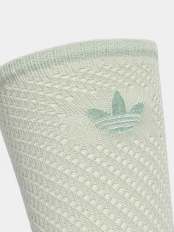 adidas Originals Pink Crochet Crew Socks 2 Pack