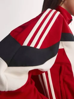 adidas Originals Red Blocking Regular Fit Track Jacket