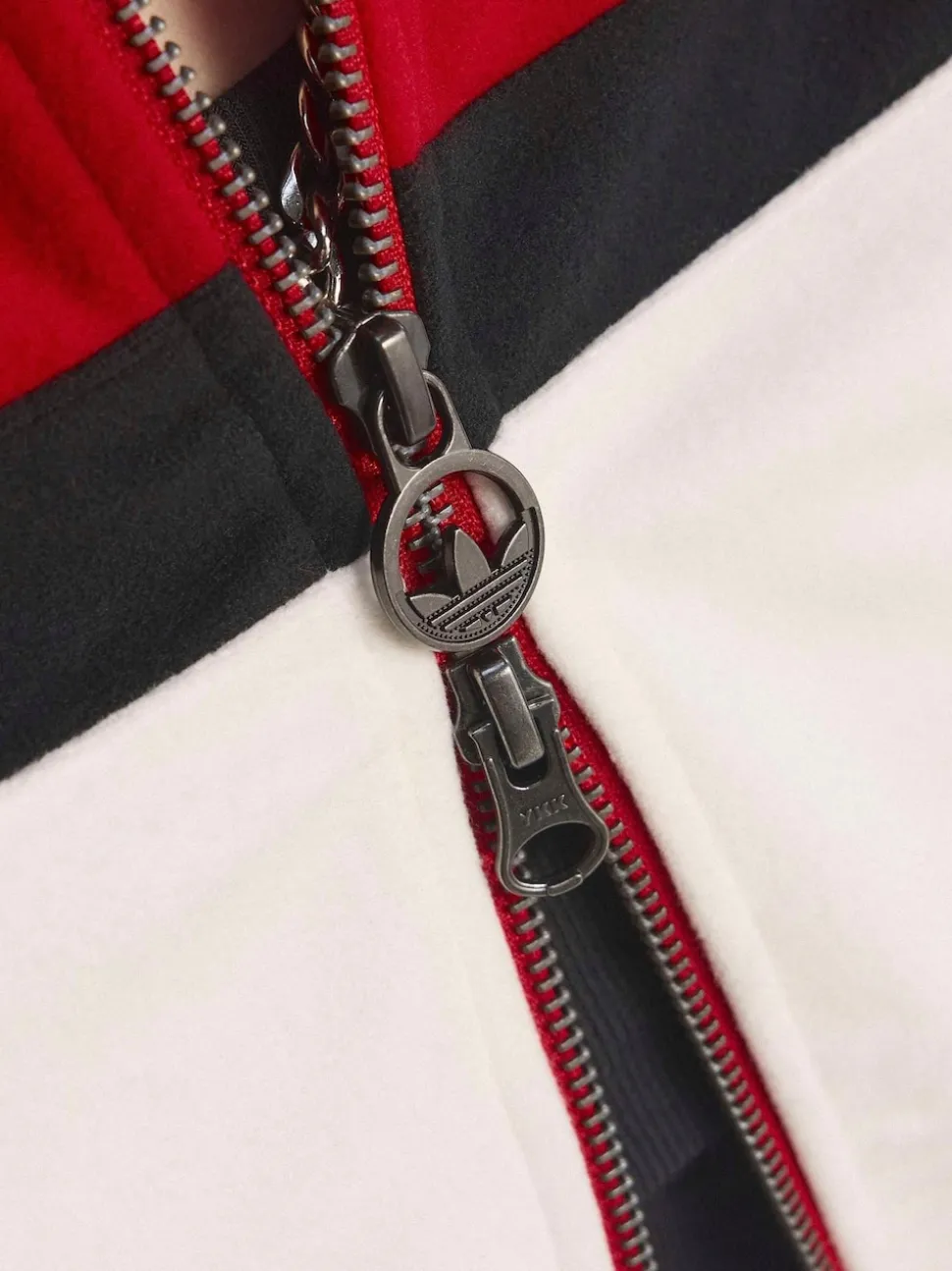 adidas Originals Red Blocking Regular Fit Track Jacket