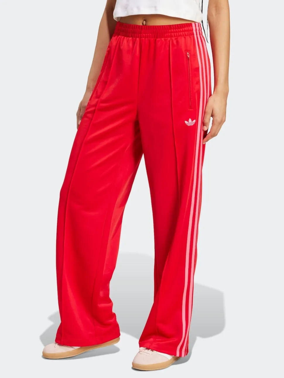 adidas Originals Red Firebird Loose Track Pant Trousers