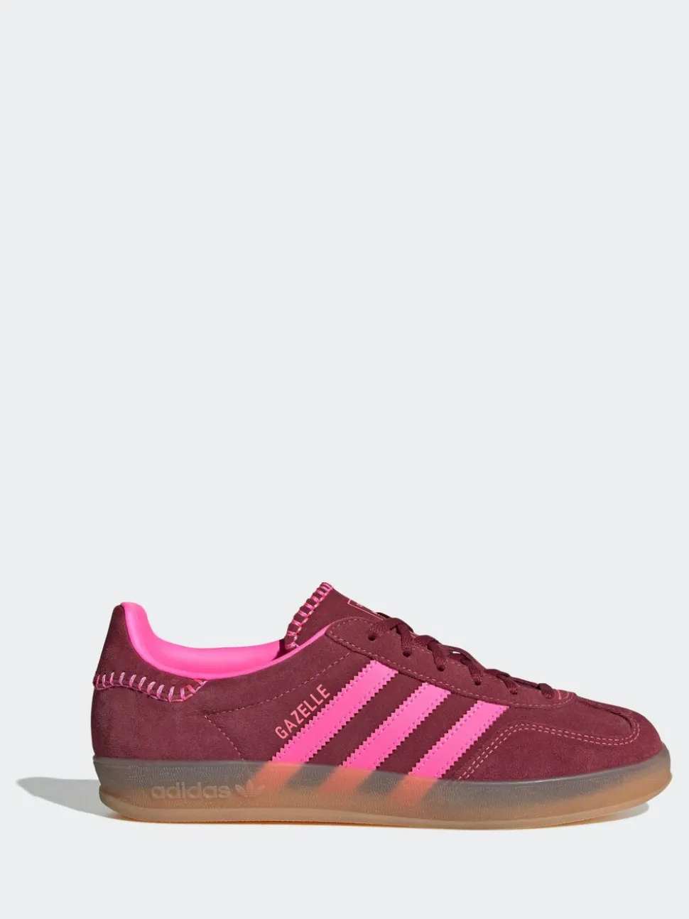 adidas Originals Red/Pink Gazelle Indoor Trainers