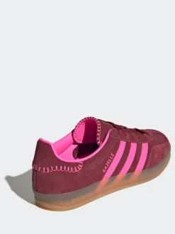 adidas Originals Red/Pink Gazelle Indoor Trainers