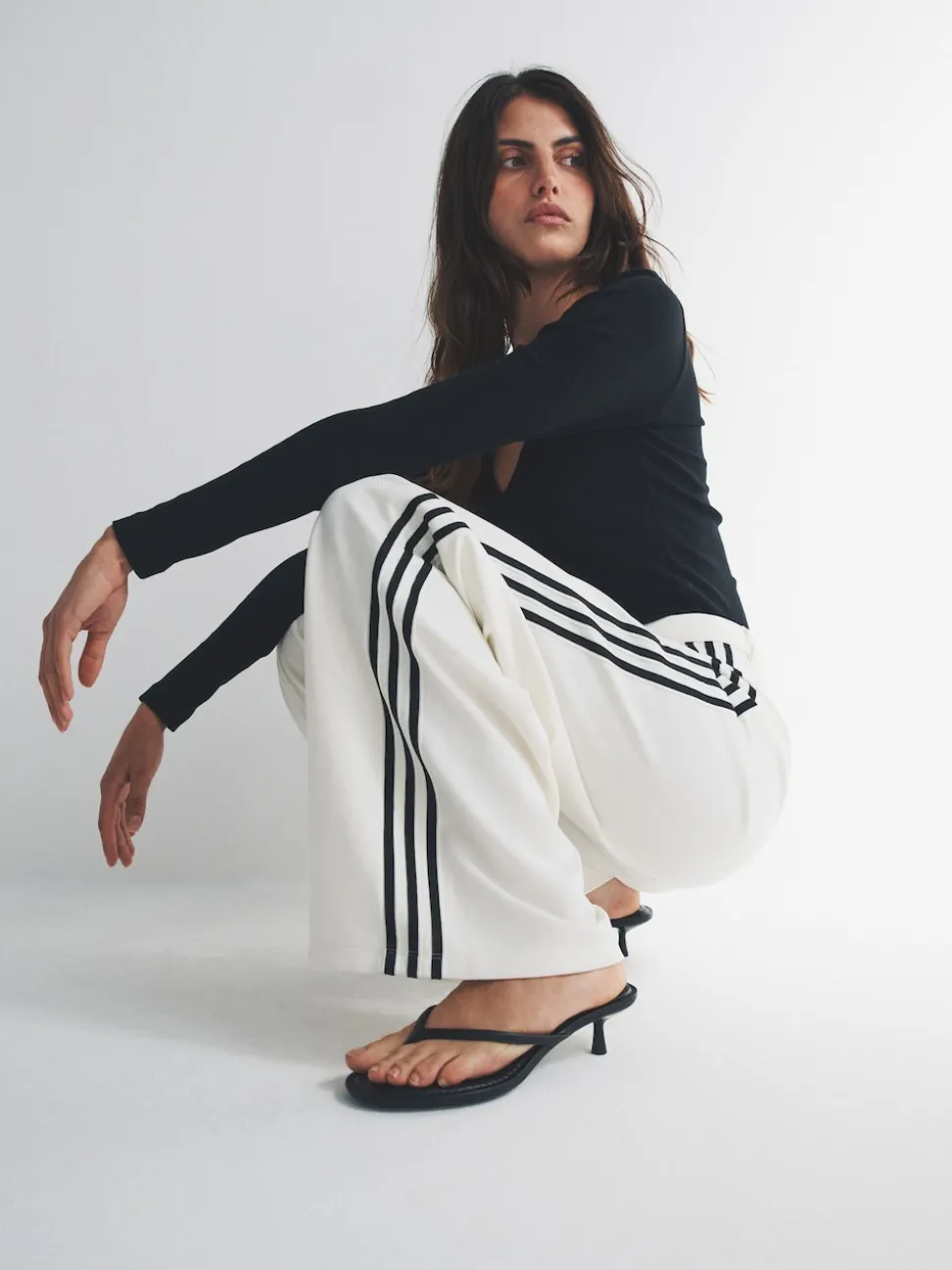 adidas Originals White Manager Tailored Trousers