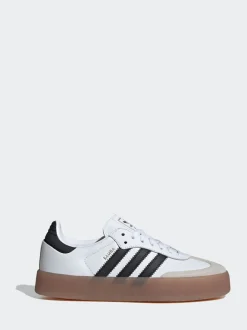 adidas Originals White Sambae W Trainers