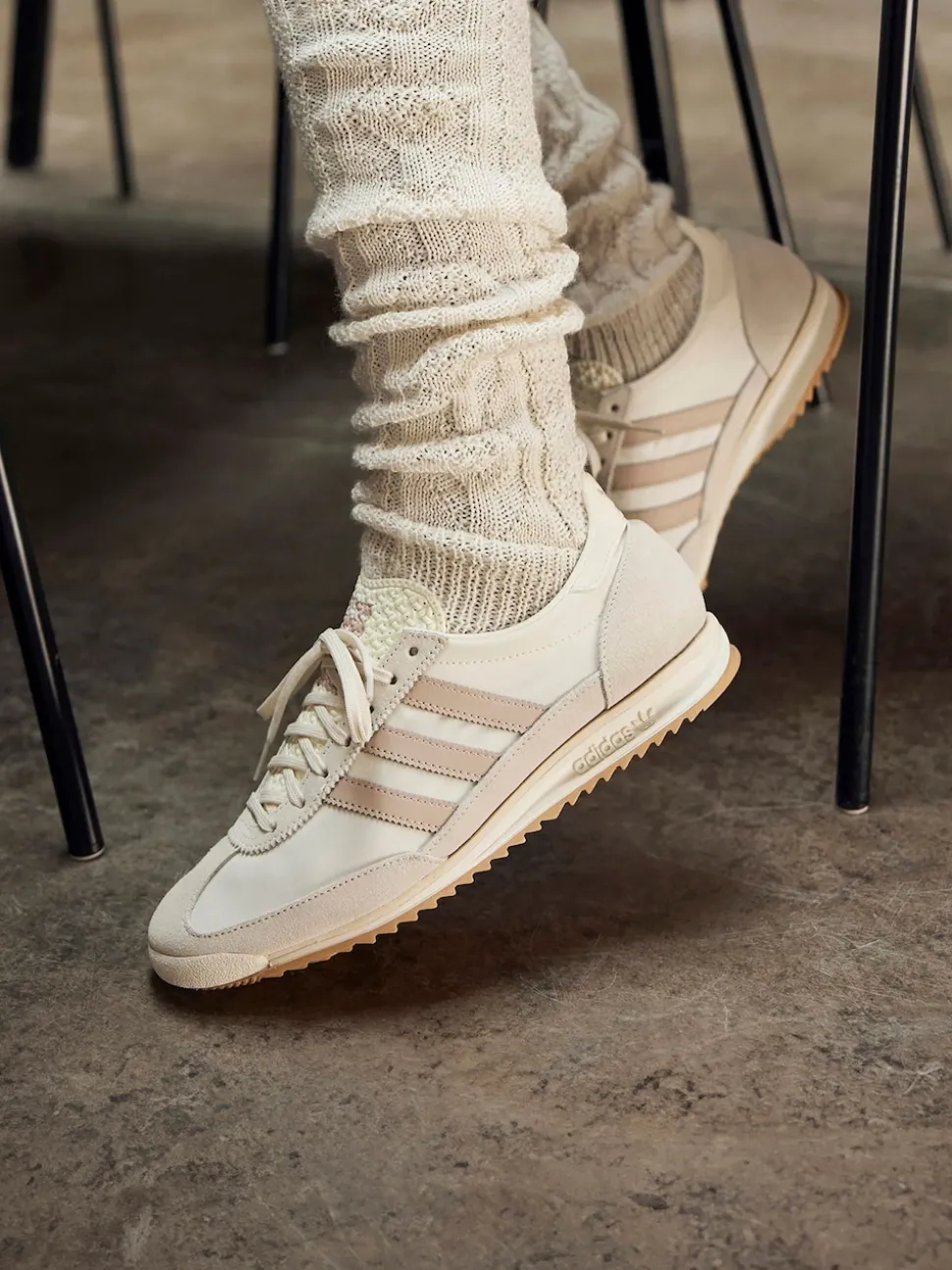 adidas Originals White SL 72 OG Trainers