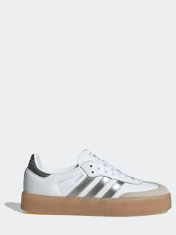 adidas Originals White/Cream Sambae W Trainers
