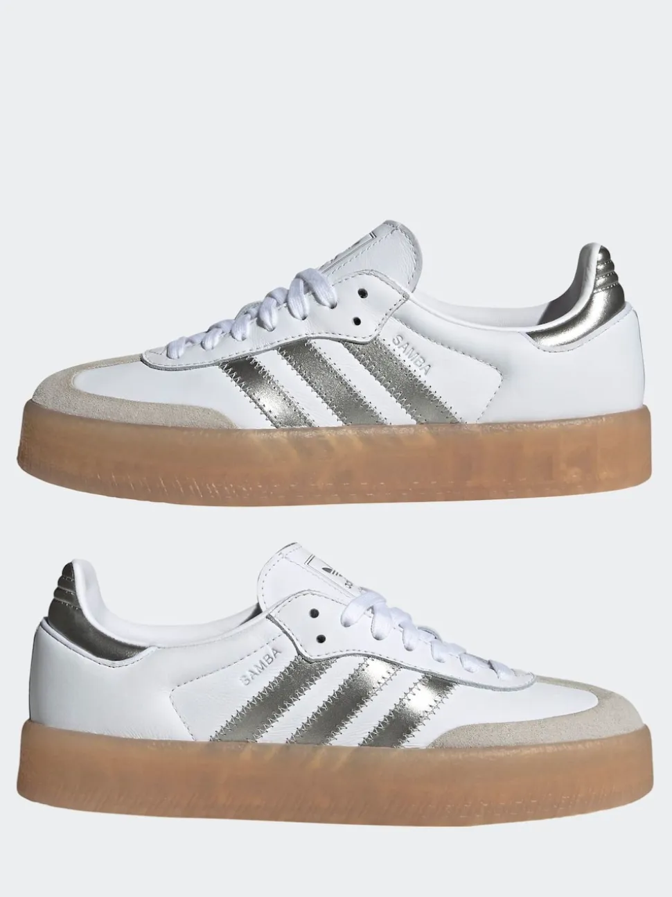 adidas Originals White/Cream Sambae W Trainers