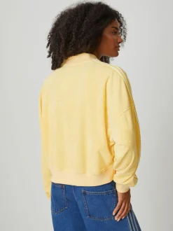 adidas originals Yellow Towel V-Neck Top