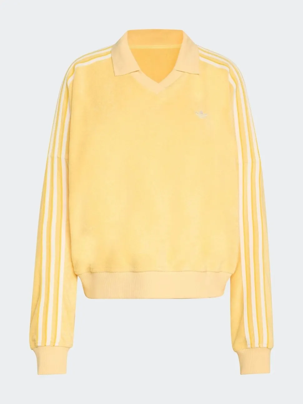 adidas originals Yellow Towel V-Neck Top