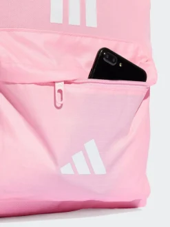 adidas Pink Classic 3 Bar Logo Backpack