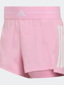 adidas Pink Hyperglam 3-Stripes Woven Shorts