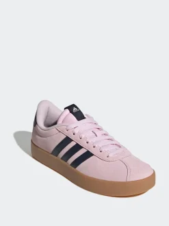 adidas Pink VL Court 3.0 Trainers