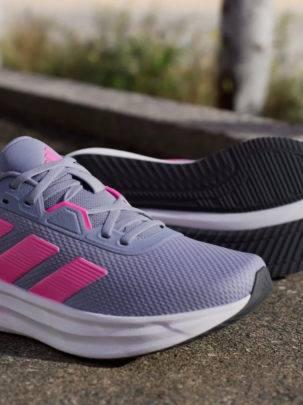 adidas Purple Light Galaxy 7 Trainers