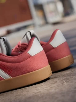 adidas Red Dark VL Court 3.0 Trainers