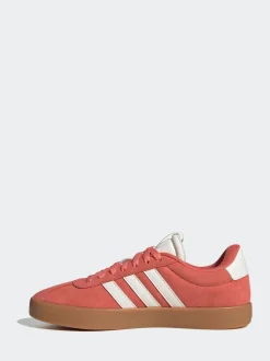 adidas Red Dark VL Court 3.0 Trainers