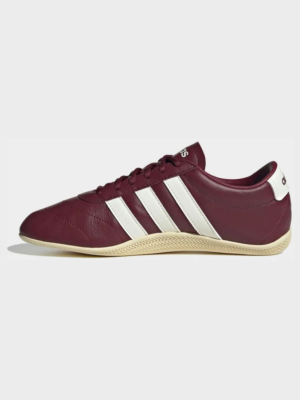 adidas Red/White Grand Court Lo Trainers
