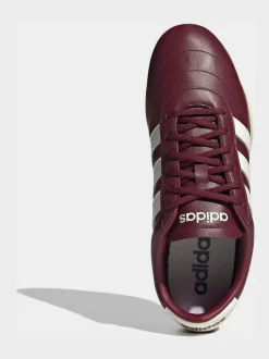 adidas Red/White Grand Court Lo Trainers