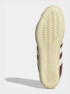 adidas Red/White Grand Court Lo Trainers