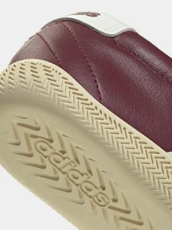 adidas Red/White Grand Court Lo Trainers