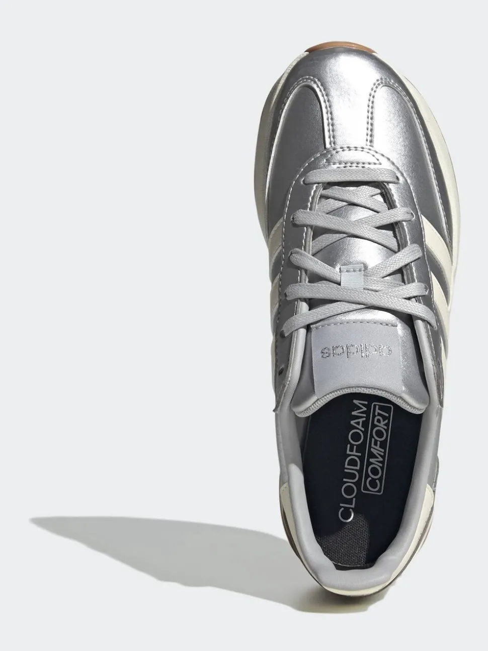 adidas Silver RUN 60s 4.0 Trainers