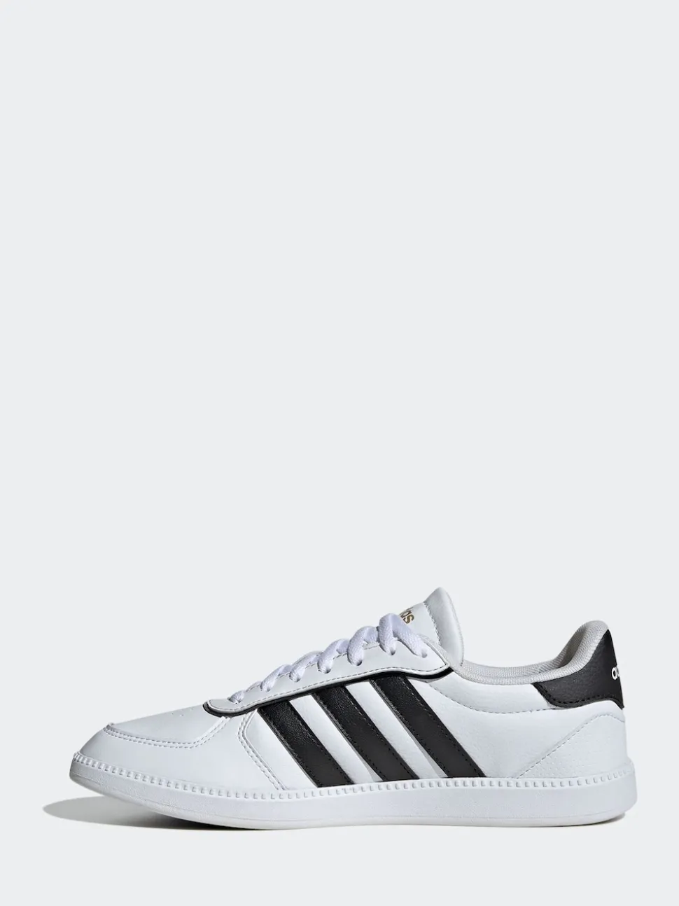 adidas White / Black Breaknet Sleek Trainers