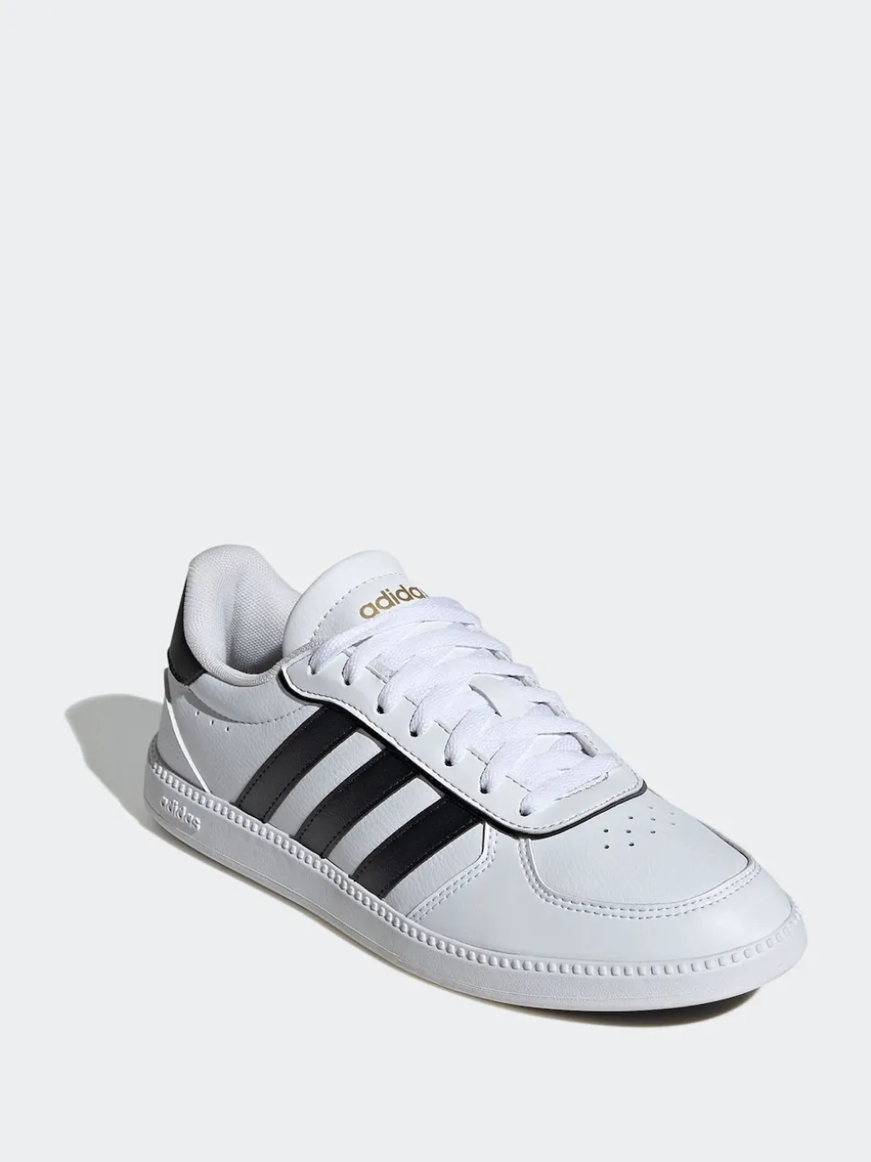 adidas White / Black Breaknet Sleek Trainers