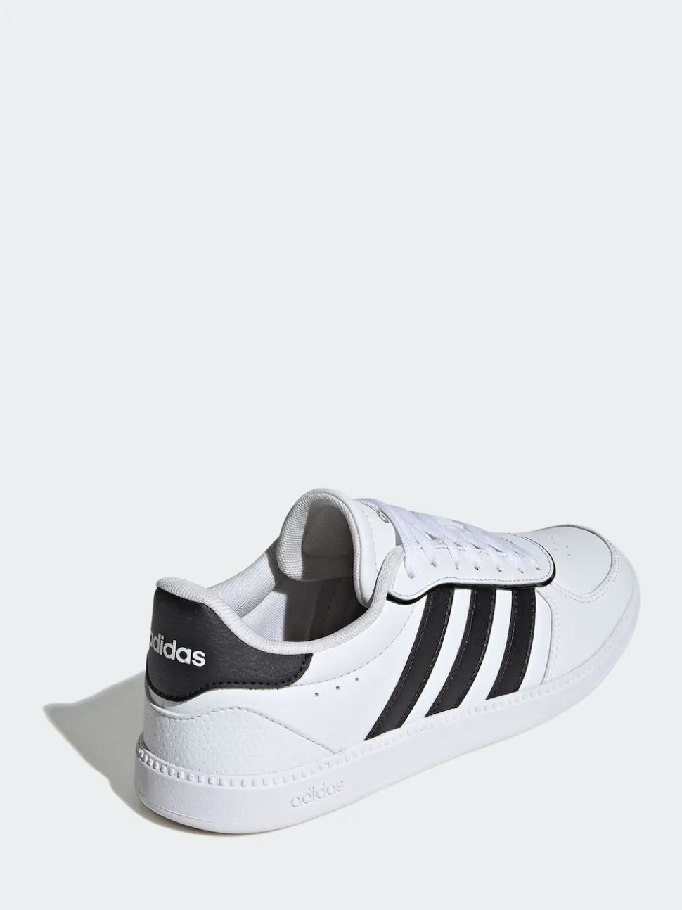adidas White / Black Breaknet Sleek Trainers