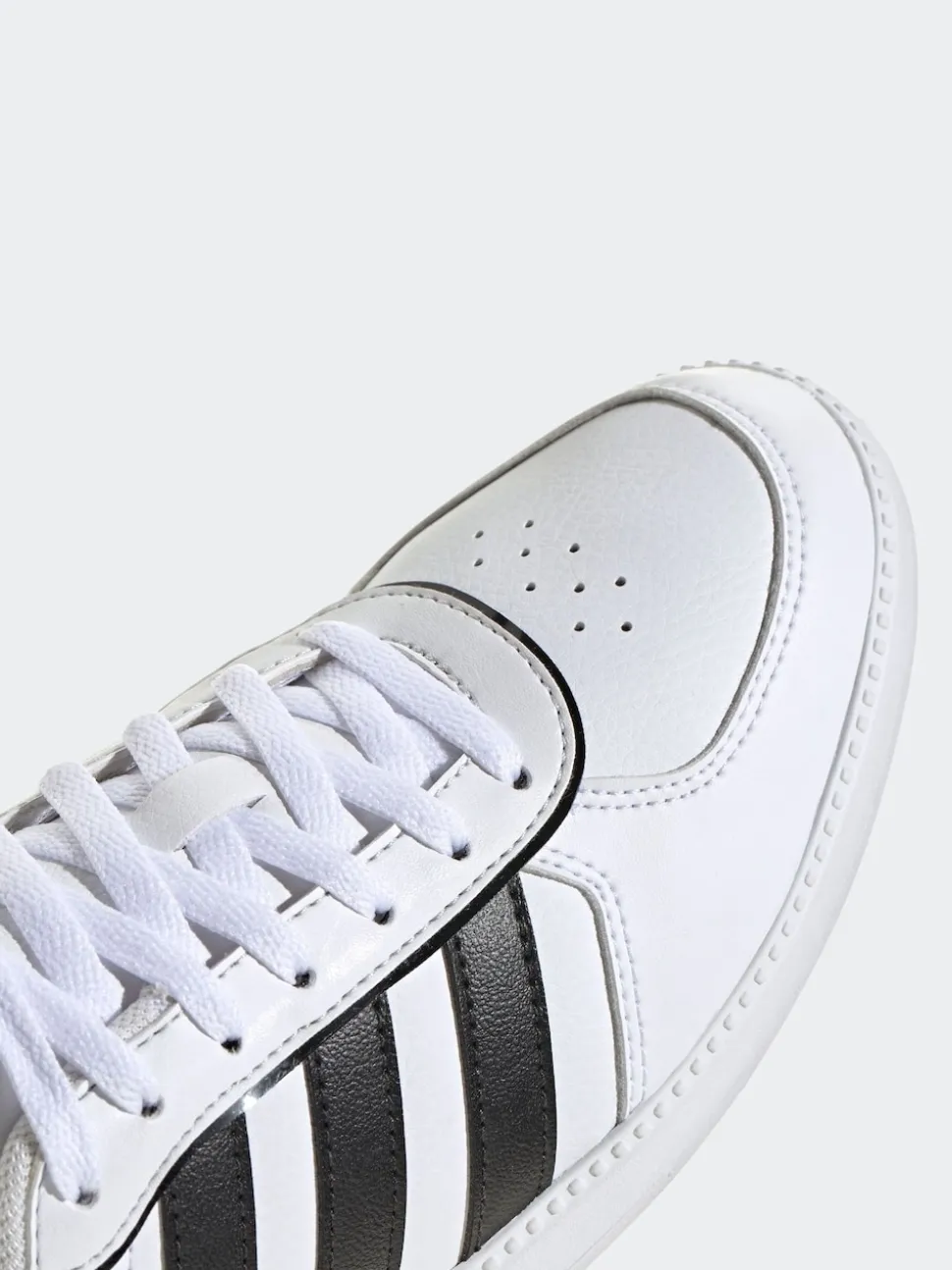 adidas White / Black Breaknet Sleek Trainers