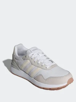 adidas White Cream RUN 60s 4.0 Trainers