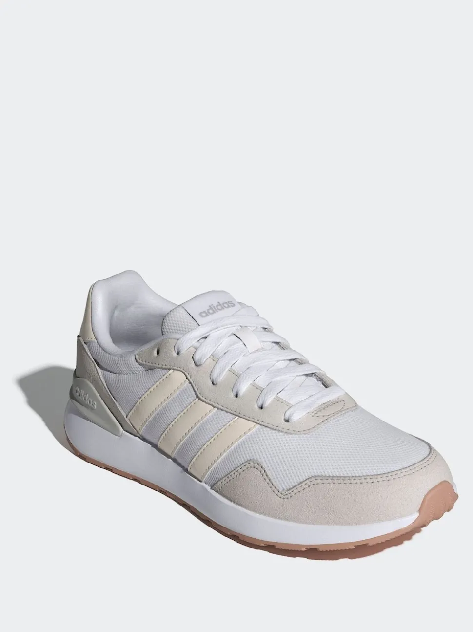 adidas White Cream RUN 60s 4.0 Trainers
