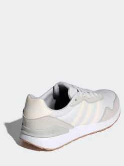 adidas White Cream RUN 60s 4.0 Trainers