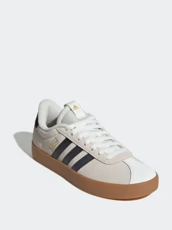 adidas White Off VL Court 3.0 Trainers