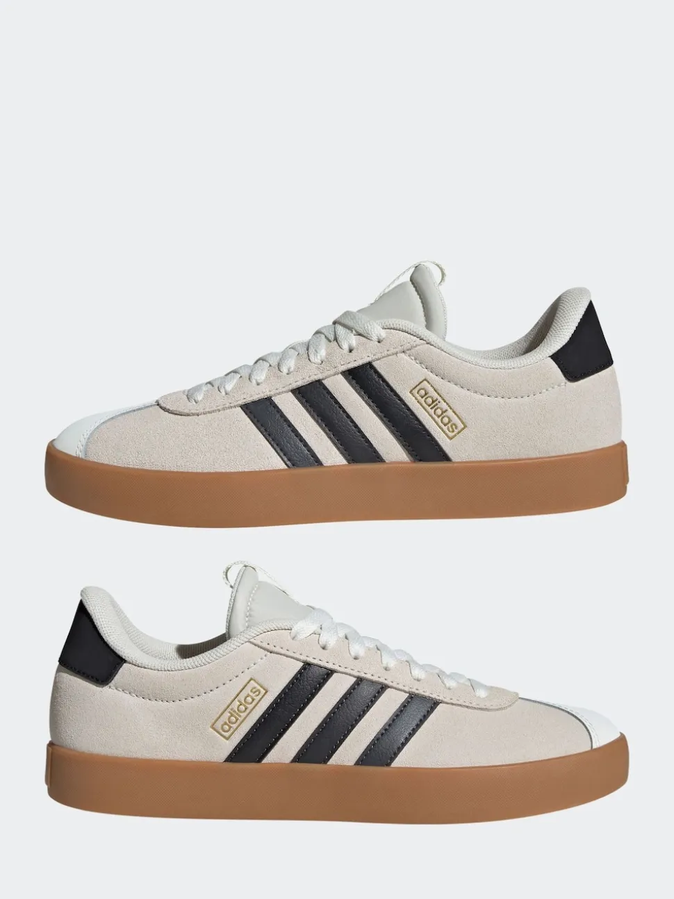 adidas White Off VL Court 3.0 Trainers