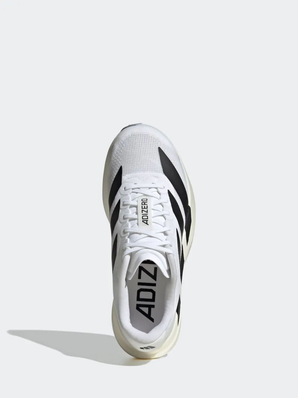 adidas White/Black Adizero Evo Sl Running Trainers