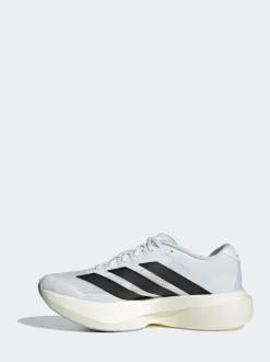 adidas White/Black Adizero Evo Sl Running Trainers