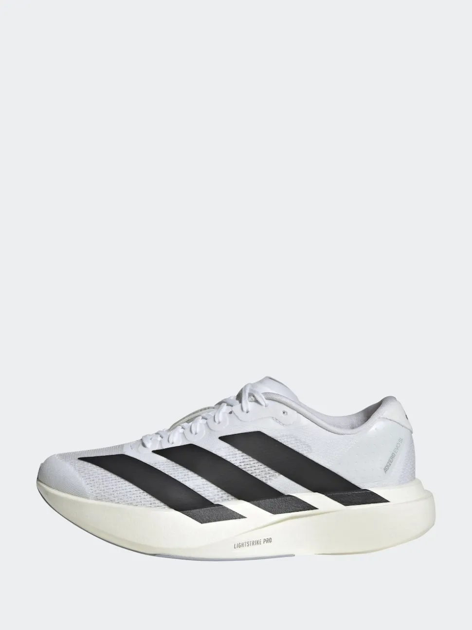 adidas White/Black Adizero Evo Sl Running Trainers